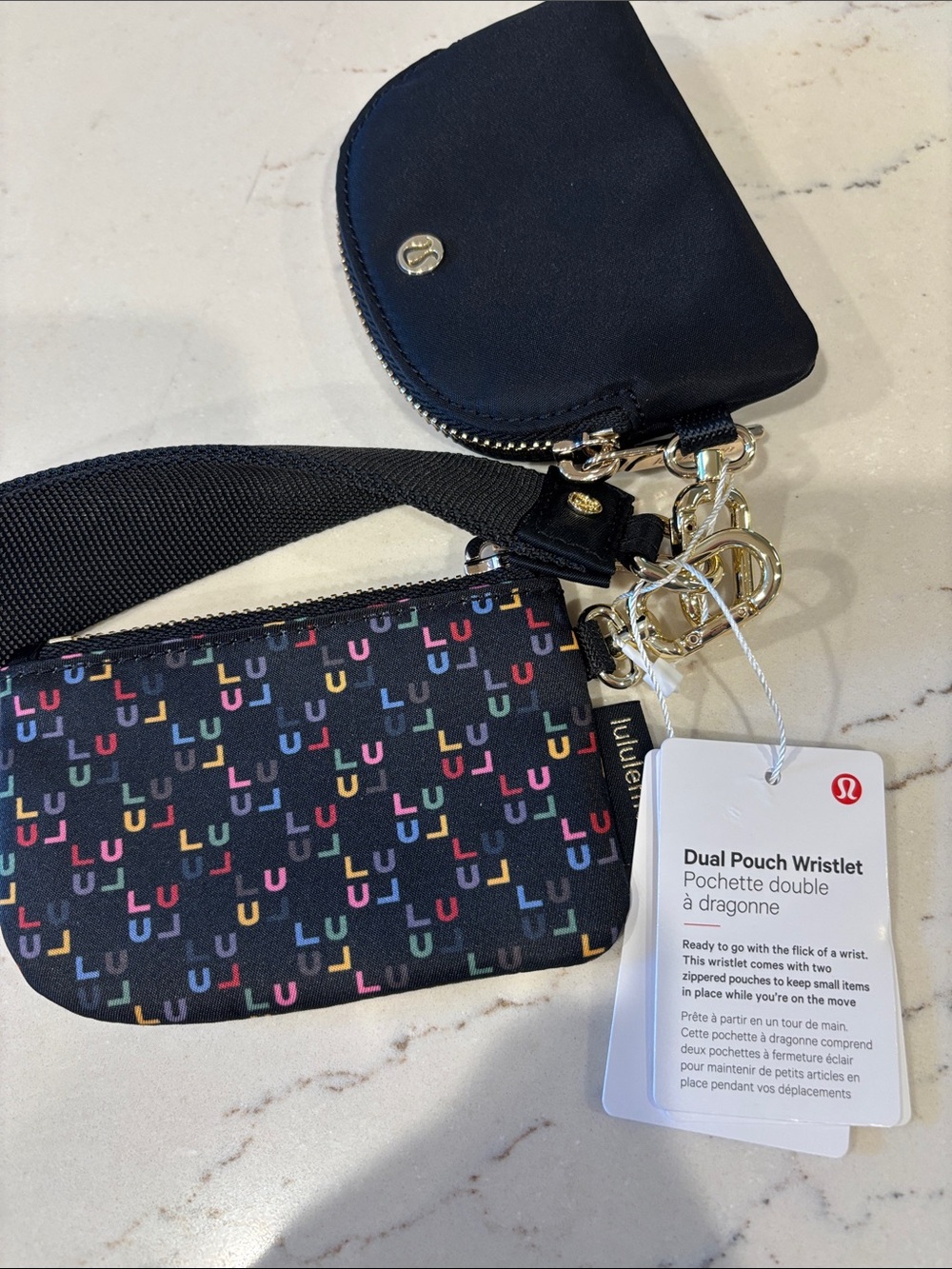 🔥lululemon Align Dress Sz 4 + Belt Bag + Dual Pouch Wristlet + Gift Bag 🌈 RARE!! - Picture 2 of 7